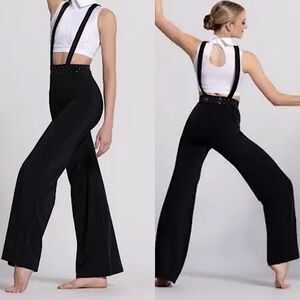 WEISSMAN Dance Costume menswear inspired black white Bye Bye Blackbird 14089 SA